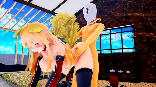 Cute MMD Anime Chick Shows Off Her Sexy Moves In Hot Hentai Action