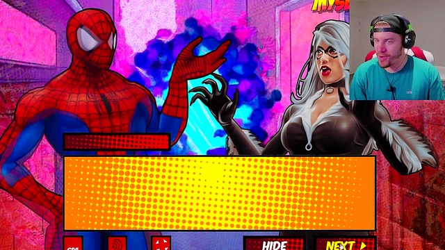 Spider-Man Goes Wrong – Black Cat Seduces Him in Naughty Marvel Hentai Cartoon