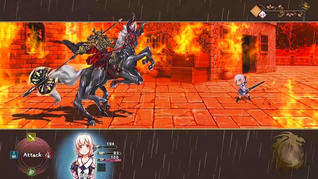 Angel Battle Turns Erotic – Big Tits vs Monster Girls in RPG Fantasy