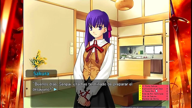 Big-Ass Anime Chick Rides Big Dick in Fate Stay Night Realta Nua Eroge Scene