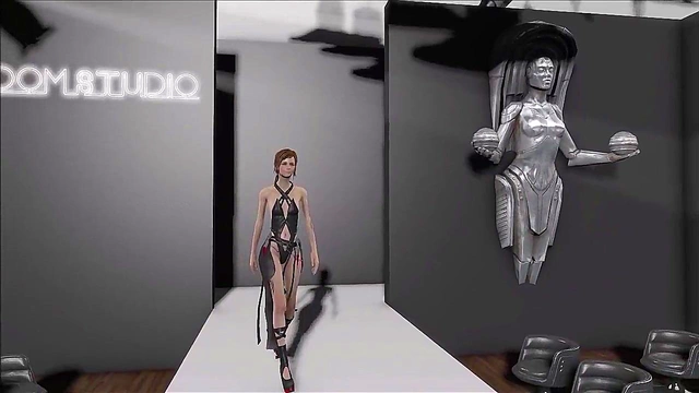 Sexy Brunette in Fallout 4 Anime Style Shows Off Hot ModFashion