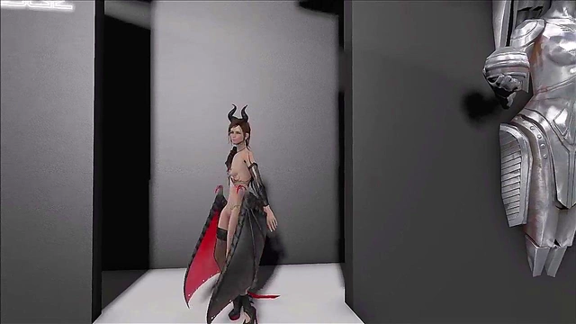 Sexy Brunette in Fallout 4 Anime Style Shows Off Hot ModFashion