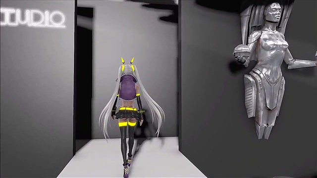 Sexy Brunette in Fallout 4 Anime Style Shows Off Hot ModFashion