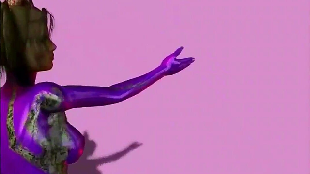 Horny Big-Titted Hentai Babe Sucks Dick Deep For Virtual Blowjob Feast