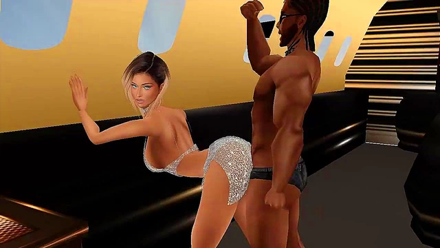3D Anime Imvu Couple Engage in Hot Virtual Sex Session