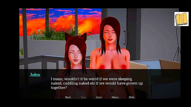 Horny MILF With Big Ass And Tits Seduces Stepson In Cartoon Adventure