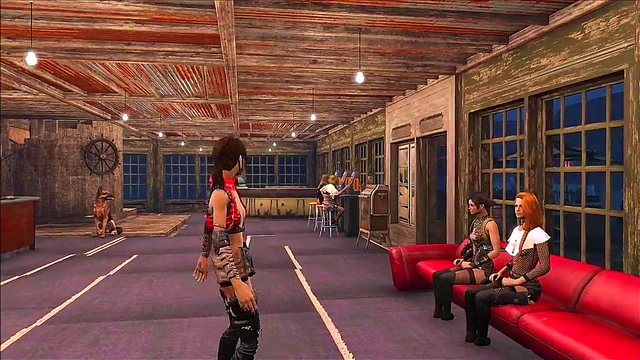 Teen Fallout 4 Slave Shows Off Sexy Fashion During Intense Hentai Action