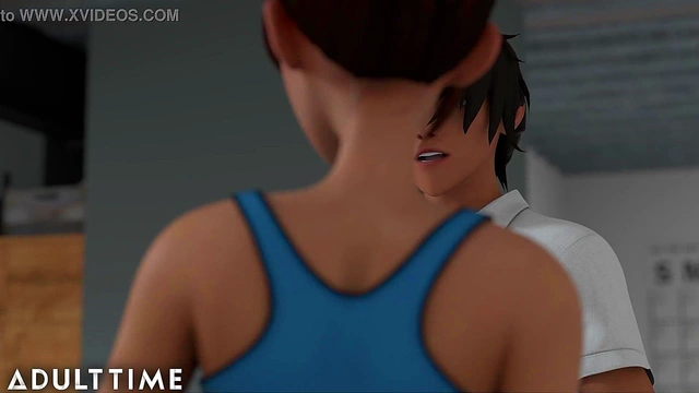 Step-Sibling Rivalry Heats Up With Uncensored Anime Hentai Teen Sex