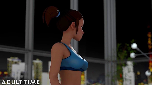 Step-Sibling Rivalry Heats Up With Uncensored Anime Hentai Teen Sex