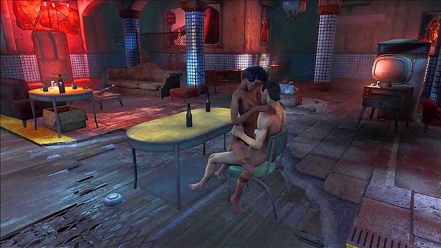 Anime Fallout 4 Threesome – Hot Fucking & Orgy Action