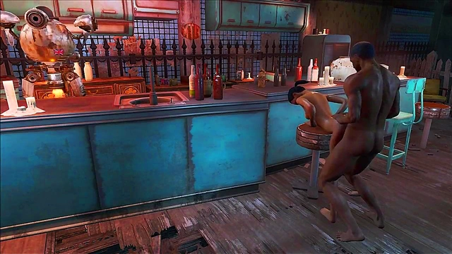 Anime Fallout 4 Threesome – Hot Fucking & Orgy Action
