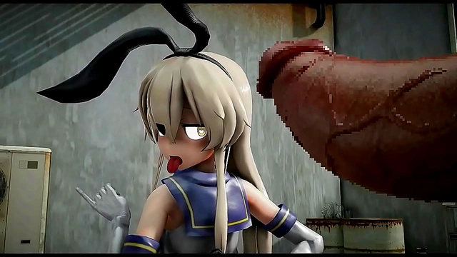 MMD Kankore Style – Cute Anime Girls In Sexy Action On Island Paradise