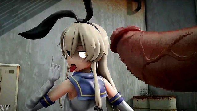 MMD Kankore Style – Cute Anime Girls In Sexy Action On Island Paradise