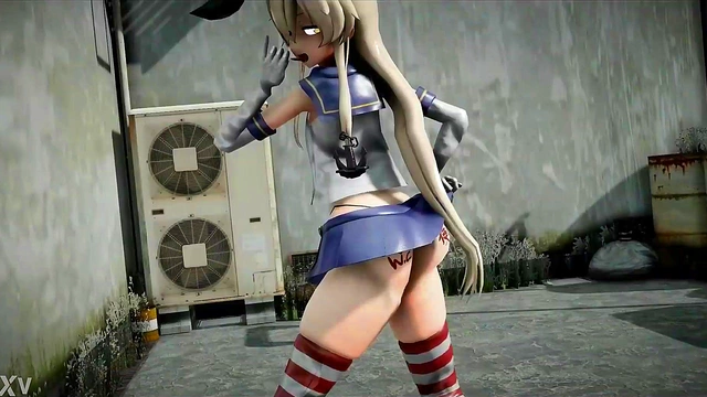 MMD Kankore Style – Cute Anime Girls In Sexy Action On Island Paradise