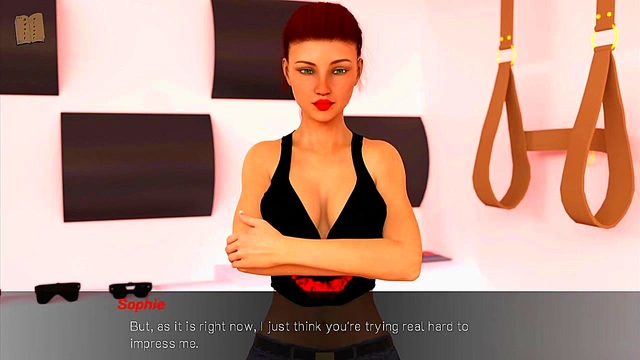 Teen With Big Tits & Ass Seduces In Erotic 3D Hentai Visual Novel Sex Game