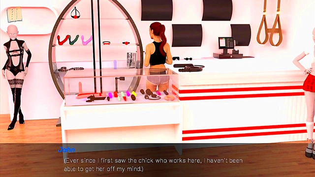 Teen With Big Tits & Ass Seduces In Erotic 3D Hentai Visual Novel Sex Game