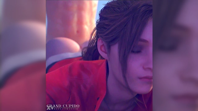 Claire From Resident Evil Gets Hardcore 3D Anime Pussy Pound With Big Tits&BIG Dick