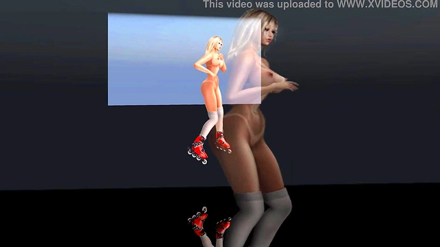 Hentai SkaterGirl Shows Off Outdoor Public Action & Anime Fun