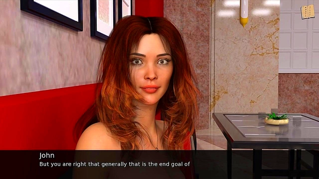 3D Hentai Cartoon Girl Finds Love and Desire in Adult Visual Novel Gameplay