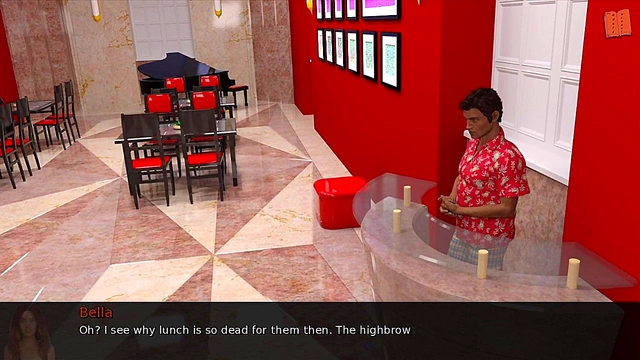 3D Hentai Cartoon Girl Finds Love and Desire in Adult Visual Novel Gameplay