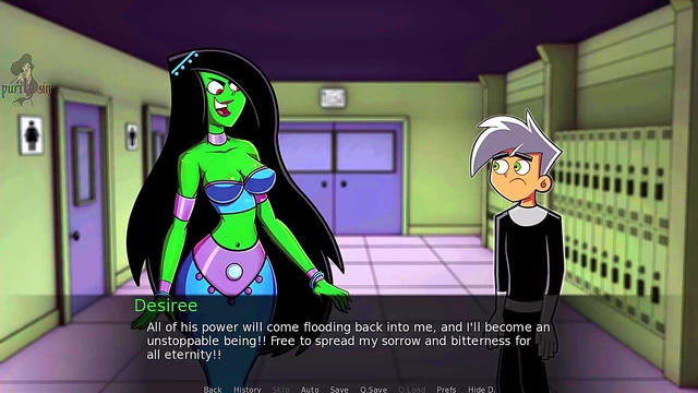 Hypnotized Cheerleader Seduces Danny Phantom With Big Tits & Magic Genie Powers