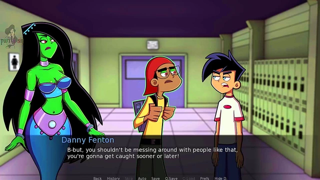 Hypnotized Cheerleader Seduces Danny Phantom With Big Tits & Magic Genie Powers