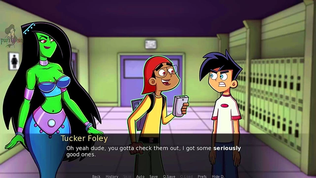 Hypnotized Cheerleader Seduces Danny Phantom With Big Tits & Magic Genie Powers