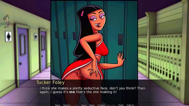 Hypnotized Cheerleader Seduces Danny Phantom With Big Tits & Magic Genie Powers