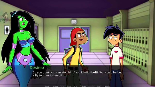 Hypnotized Cheerleader Seduces Danny Phantom With Big Tits & Magic Genie Powers