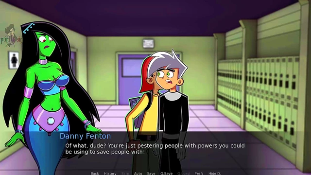 Hypnotized Cheerleader Seduces Danny Phantom With Big Tits & Magic Genie Powers