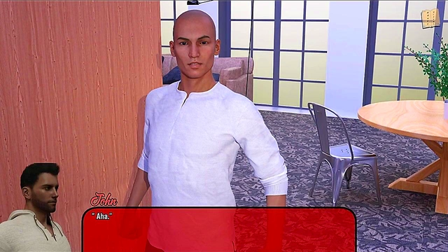 Horny Cartoon Alexandra Seduces You in Erotic Game Walkthrough