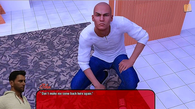 Horny Cartoon Alexandra Seduces You in Erotic Game Walkthrough