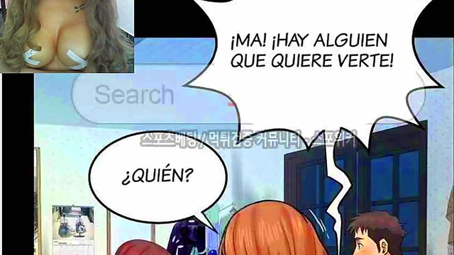 Hot Anime Step-Aunt Seduces in Chapter 23 for Sizzling Scene