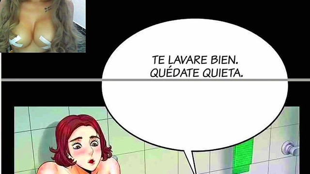 Hot Anime Step-Aunt Seduces in Chapter 23 for Sizzling Scene