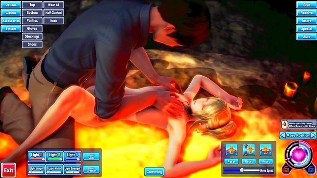 Blonde Honey Select Babe Gets Rubbed & Fucked In Hot Hentai Scene