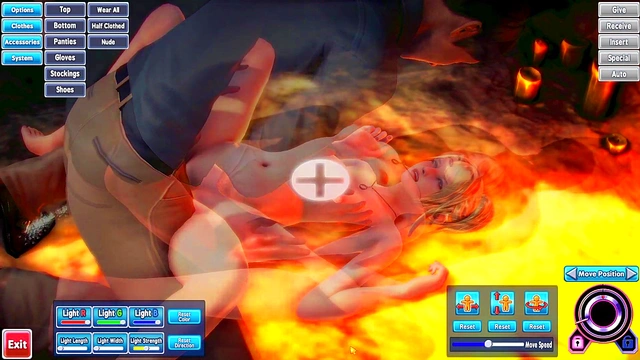 Blonde Honey Select Babe Gets Rubbed & Fucked In Hot Hentai Scene