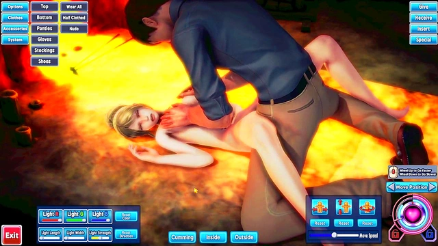 Blonde Honey Select Babe Gets Rubbed & Fucked In Hot Hentai Scene