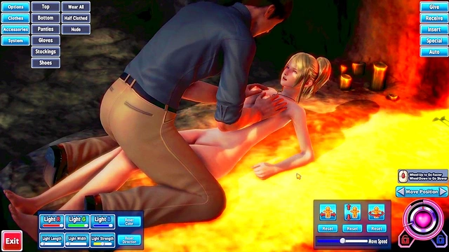 Blonde Honey Select Babe Gets Rubbed & Fucked In Hot Hentai Scene