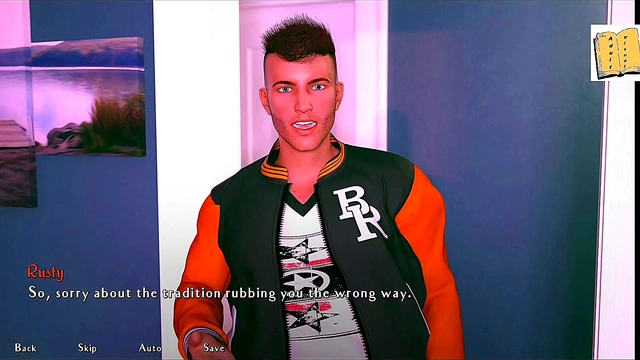 Blonde Teen Chick Rides Dick In College 3D Hentai Sex Game Walkthrough