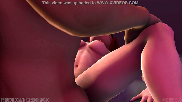 Kairi’s 3D Anime Adventure – Intimate Moments with Master Dan in Kingdom Hearts