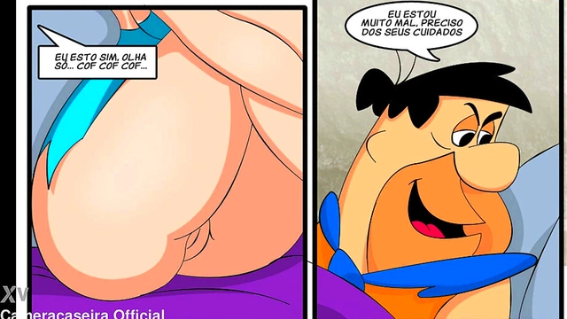 Flintstones Parody – Neighbors Get Naughty On steamy Christmas Eve Cartoons