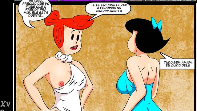 Flintstones Parody – Neighbors Get Naughty On steamy Christmas Eve Cartoons