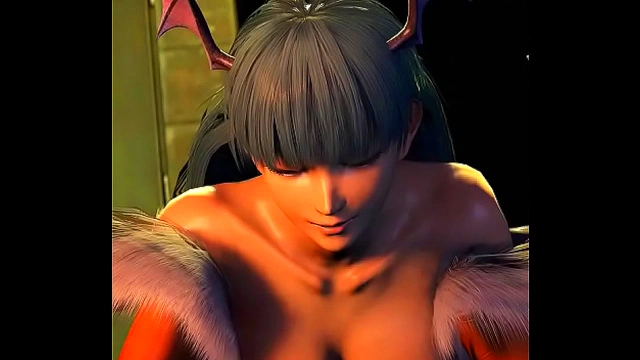 Morrigan Succubus Fucks in Alley for POV Big Boob VR Action