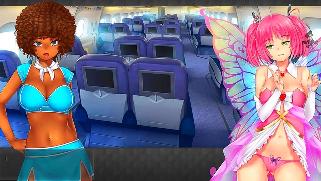 Huniepop 2 – Morticia’s Mile High Club Adventures With Monster Girls & Stewardesses