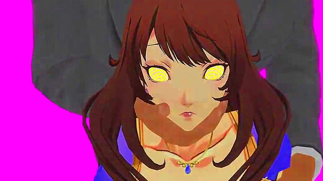 Hypnotized Anime Babe Sucks Cock In Intense 3D Blowjob Scene