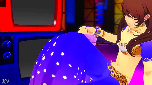 Hypnotized Anime Babe Sucks Cock In Intense 3D Blowjob Scene