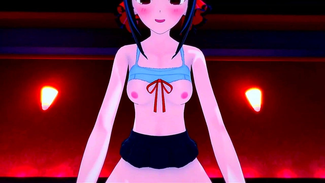 Kaguya Shinomiya POV Doggy StyleFuck & Missionary Creampie in Anime Paradise