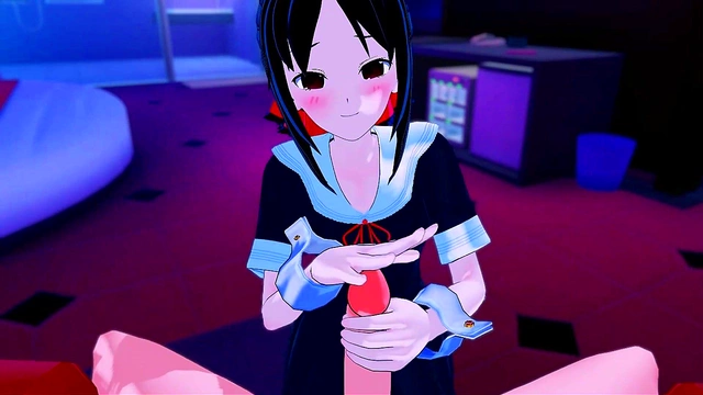 Kaguya Shinomiya POV Doggy StyleFuck & Missionary Creampie in Anime Paradise