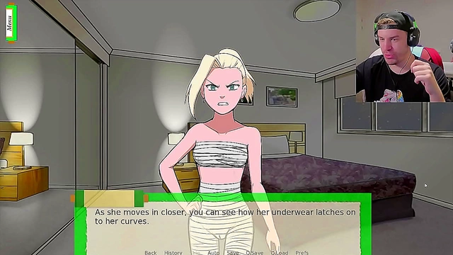 Naruto Jikage Rising – Seductive Anime Chick Teases in FNAF Style