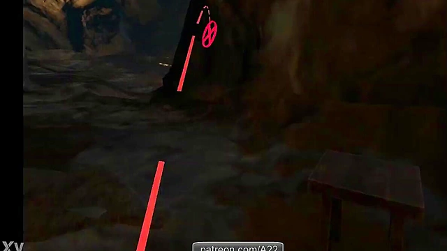 Step Into The VR Zone – 3D Animated Hentai Couple Enjoy Intense Virtual Sex